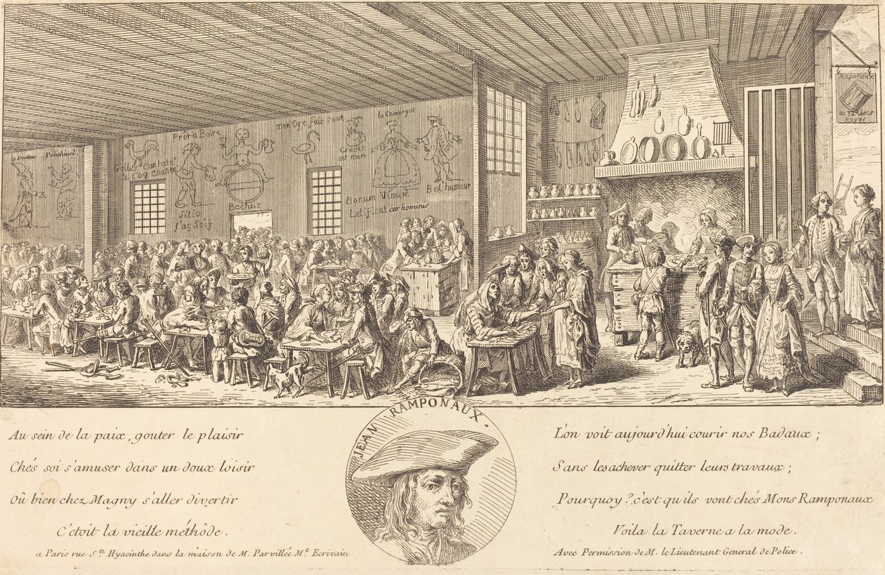 Cabaret de Ramponaux de Unbekannt