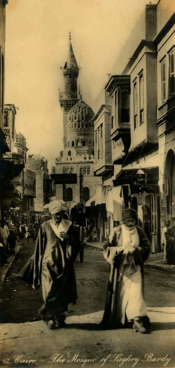 El Cairo - La Mezquita de Saghry Bardy, c. 1918-c. 1939 de Unbekannt