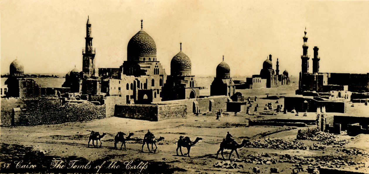 El Cairo - Las tumbas de los califas, c1918-c1939 de Unbekannt
