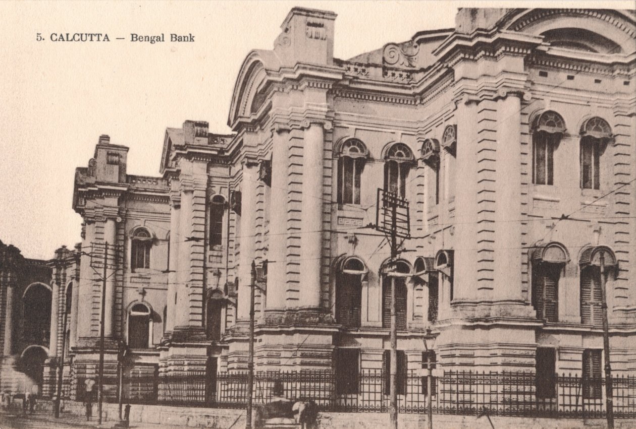 Calcuta - Banco de Bengala, c. 1900 de Unbekannt
