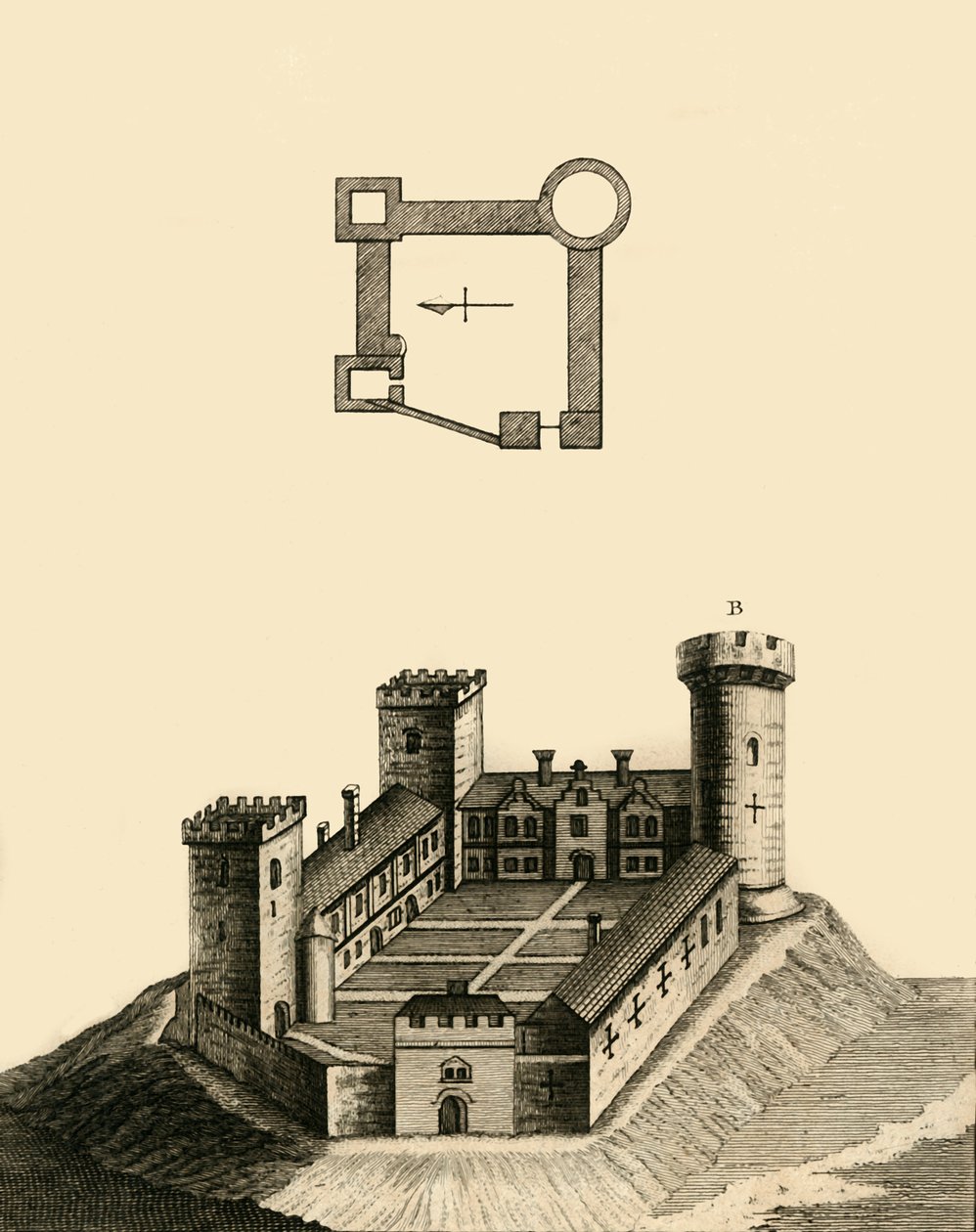 Castillo de Cambridge, c. 1783 de Unbekannt