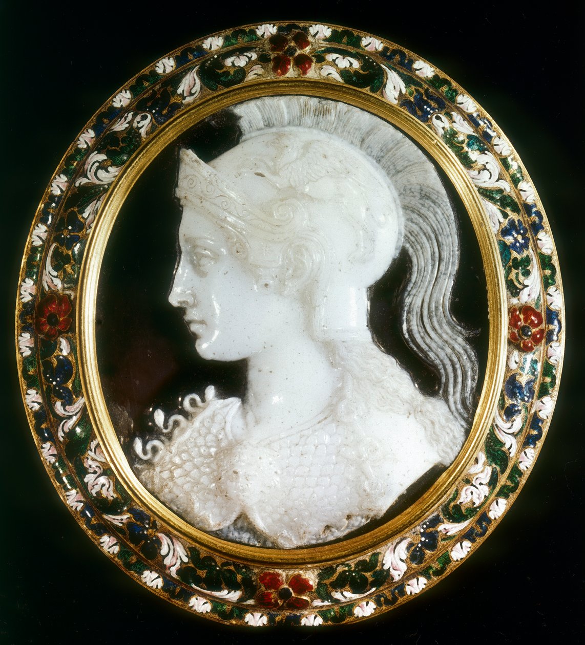 Camafeo de Minerva, diosa romana de la sabiduría de Unbekannt