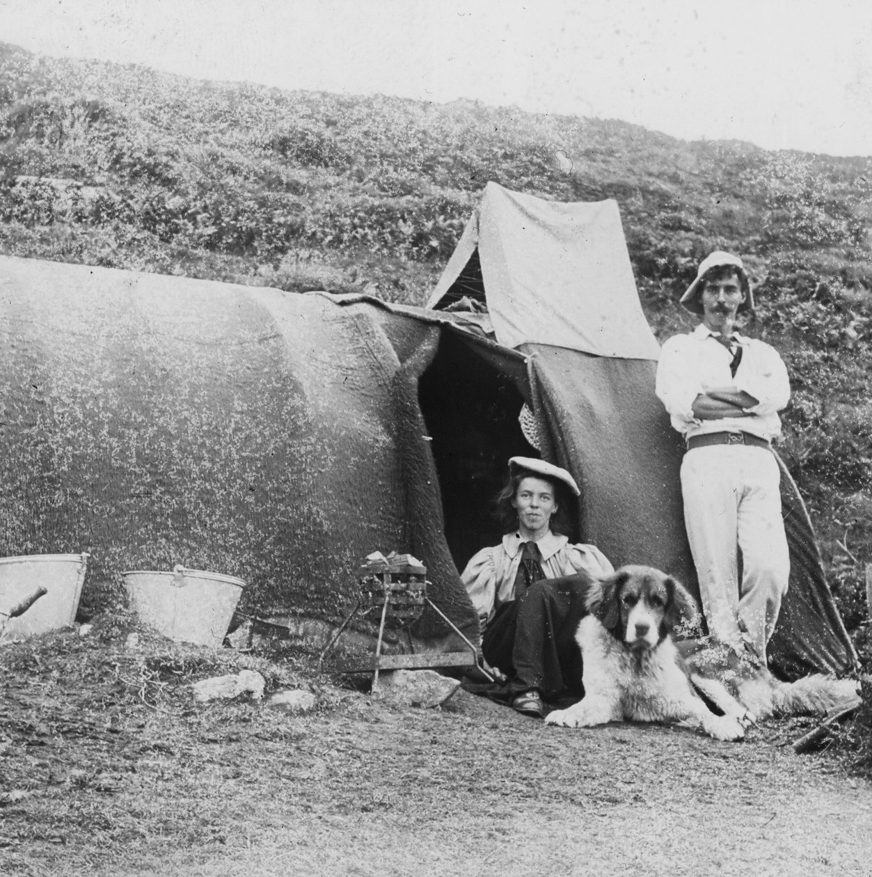 Camping, principios del siglo XX de Unbekannt