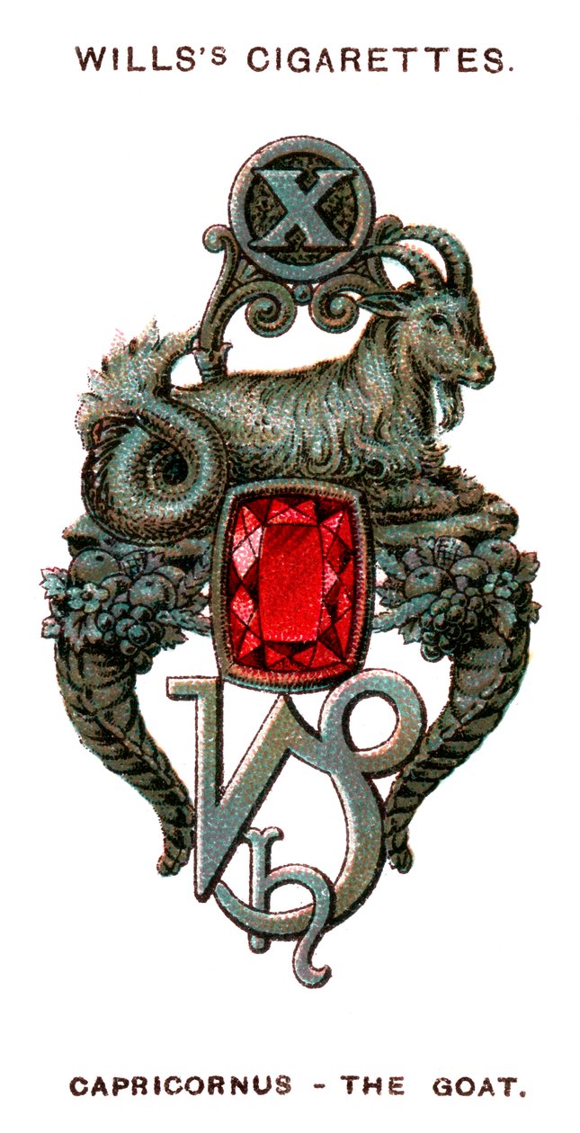Capricornio, La Cabra, 1923 de Unbekannt