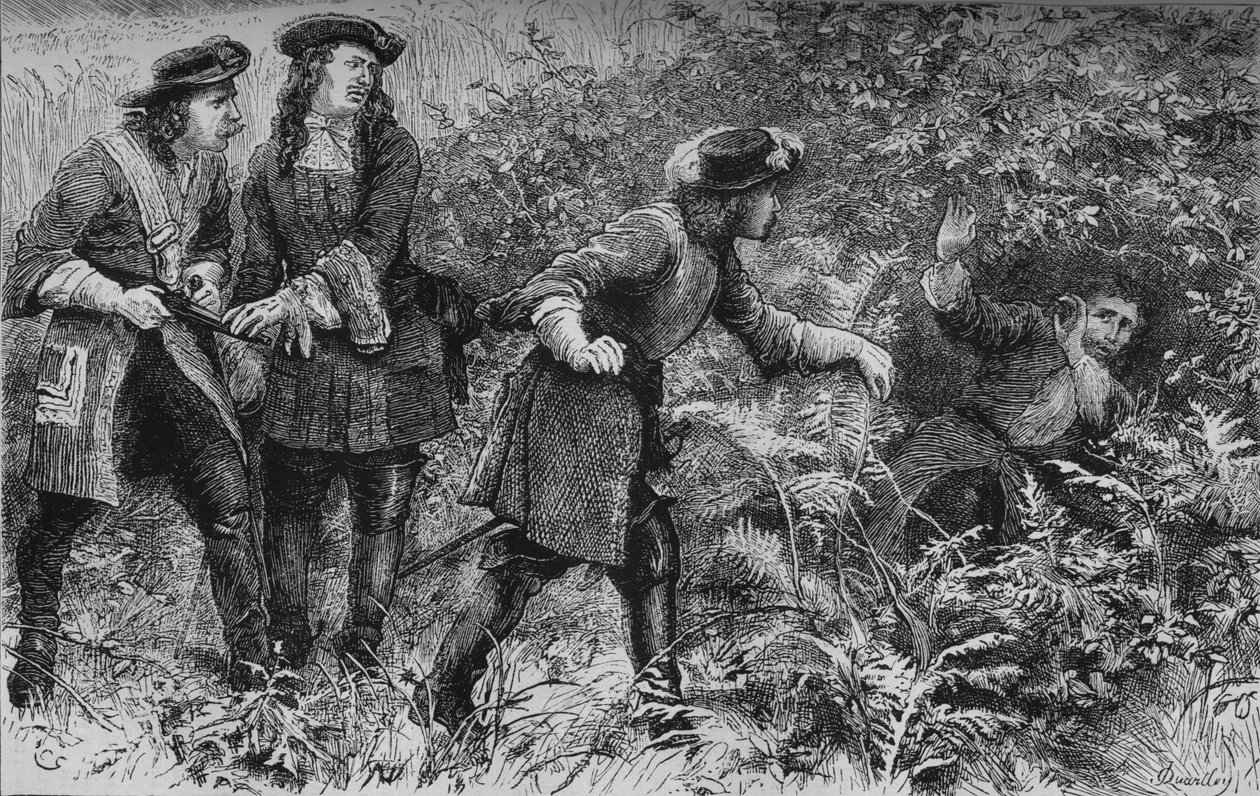 Captura de Monmouth, 6 de julio de 1685 de Unbekannt