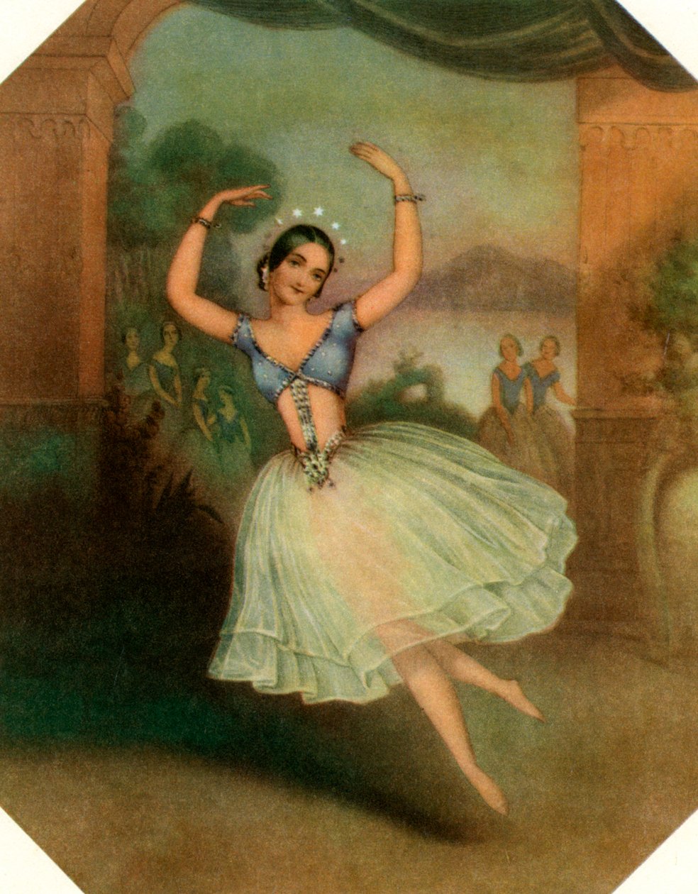 Carlotta Grisi en La Peri de Unbekannt