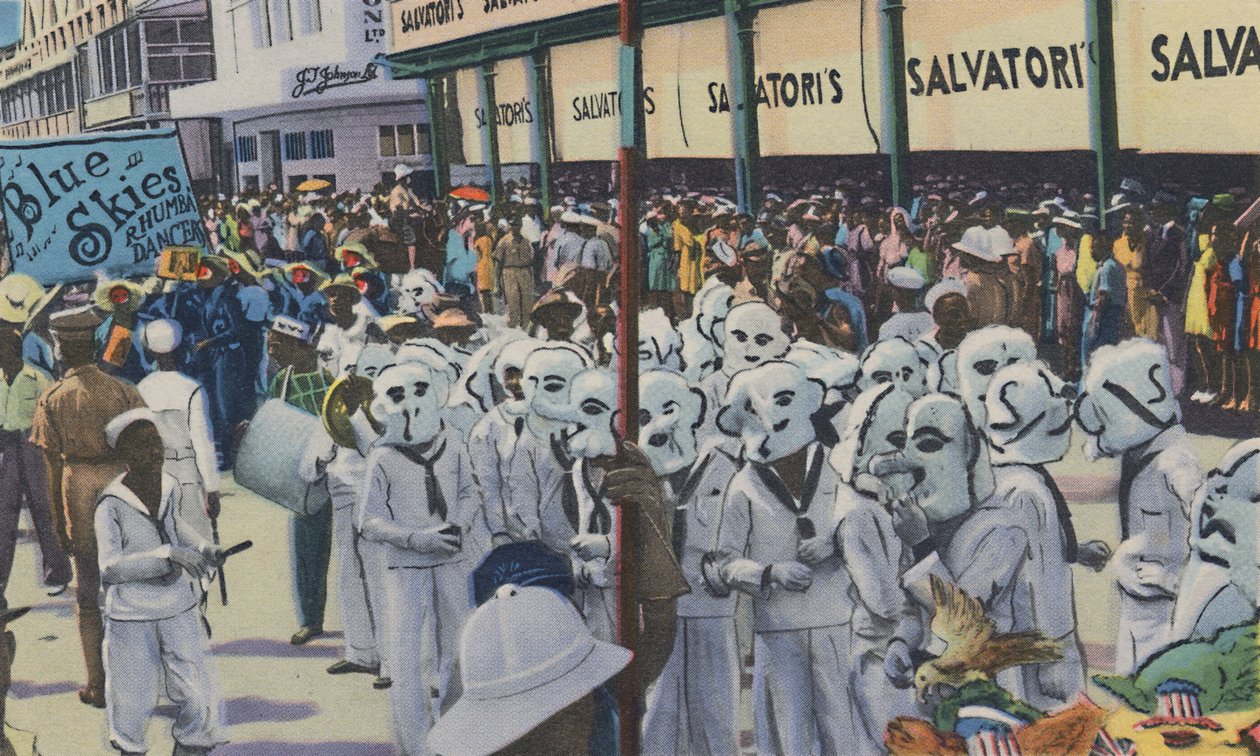 Carnaval, Trinidad, B.W.I., c. 1940s de Unbekannt