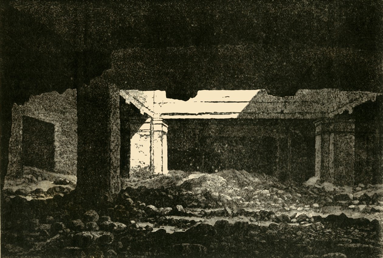 Catacumbas en Alejandría, 1890 de Unbekannt