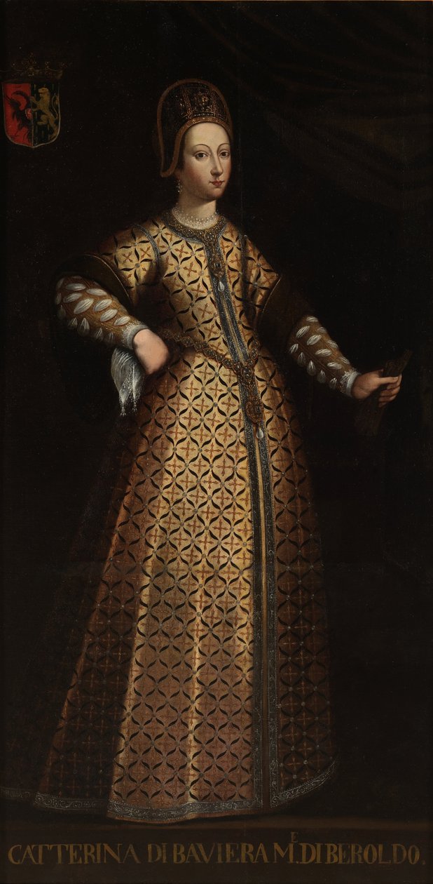 Caterina de Baviera, esposa de Beroldo de Sajonia de Unbekannt