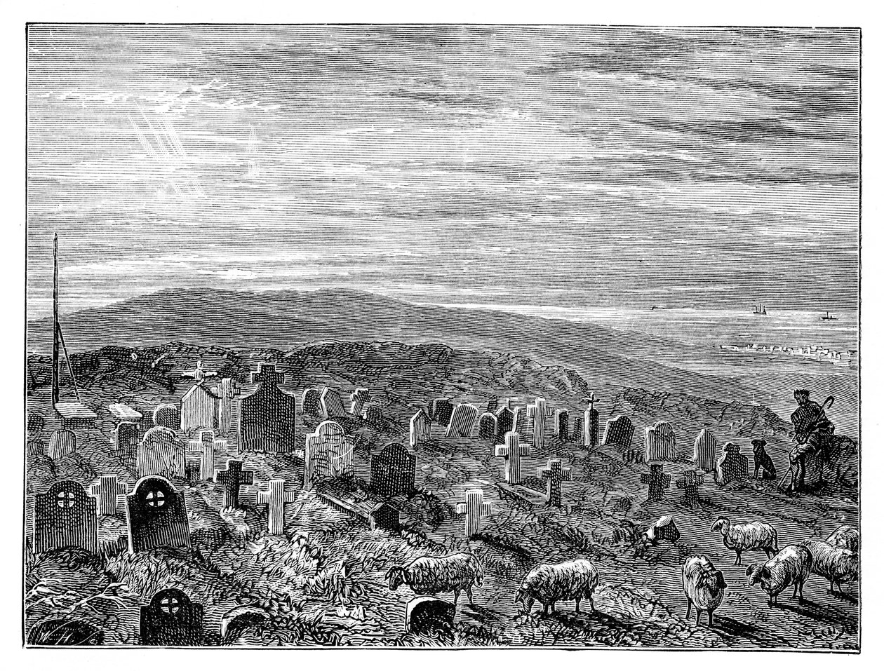 Colina de Cathcart, Crimea, Ucrania, c1888 de Unbekannt