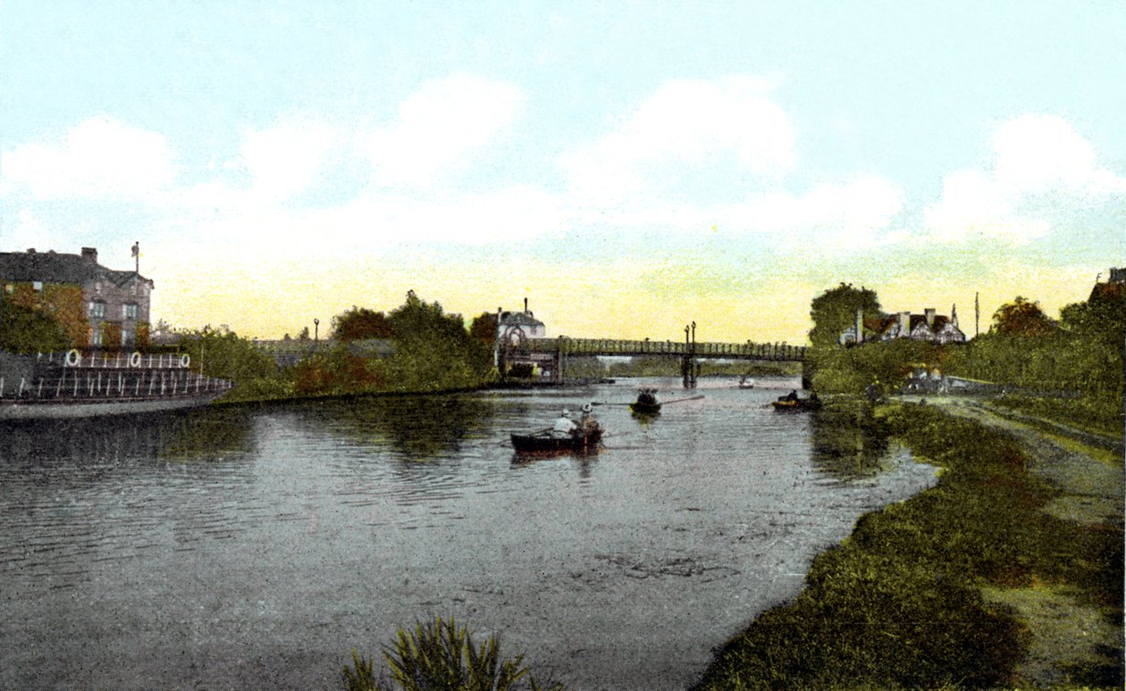 Puente de Caversham, Berkshire, siglo XX de Unbekannt
