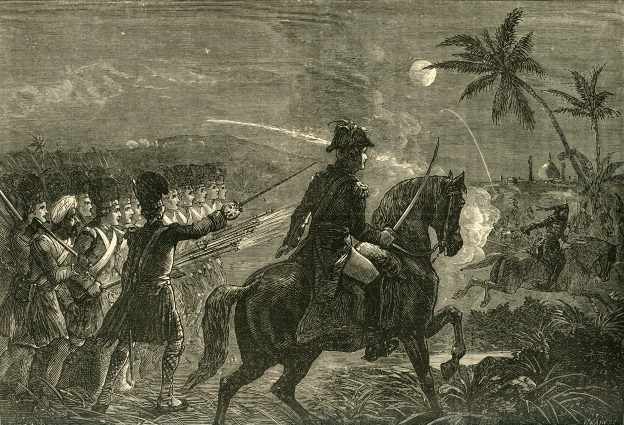 Carga de los Highlanders en Seringapatam, 1799, 1890 de Unbekannt