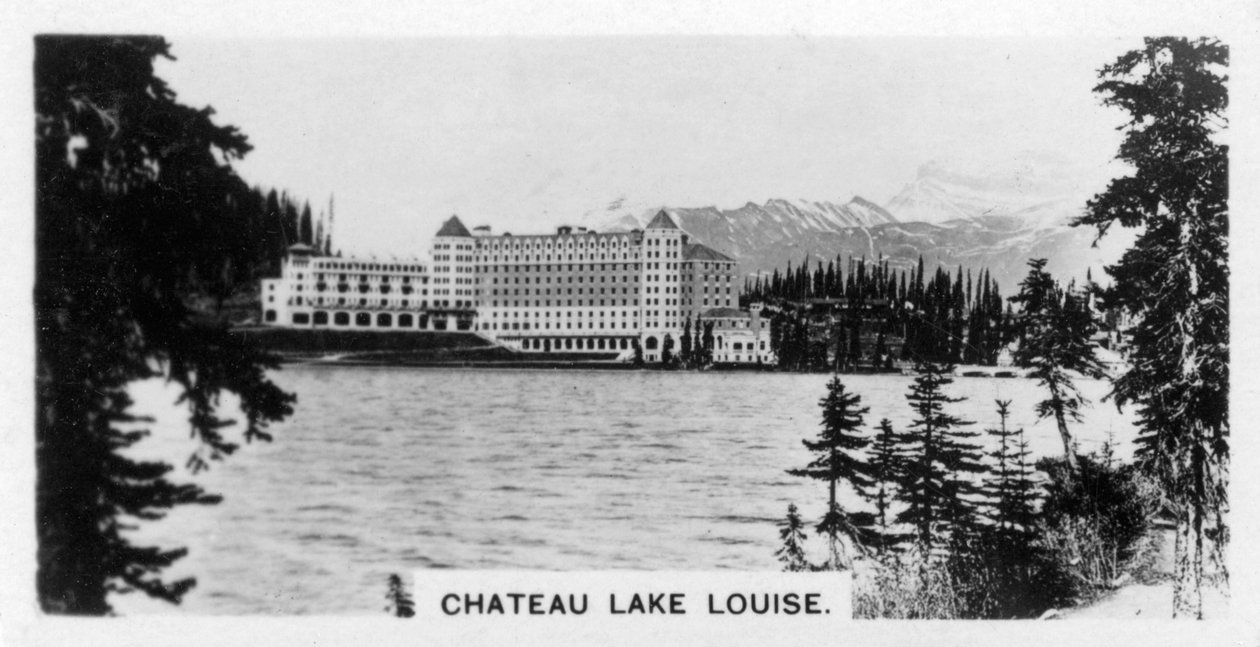 Chateau Lake Louise, Alberta, Canadá, c1920s de Unbekannt