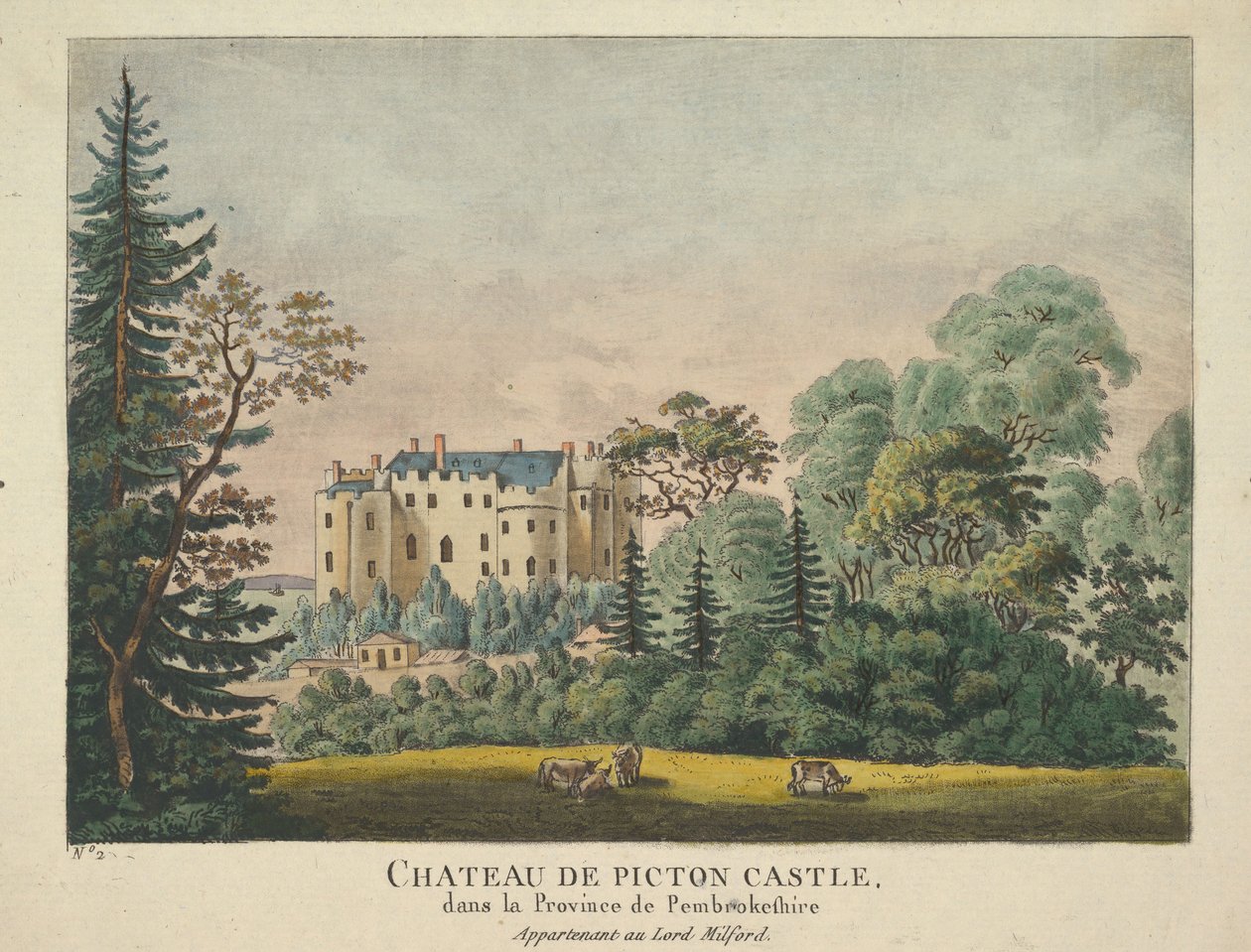 Chateau de Picton Castle de Unbekannt