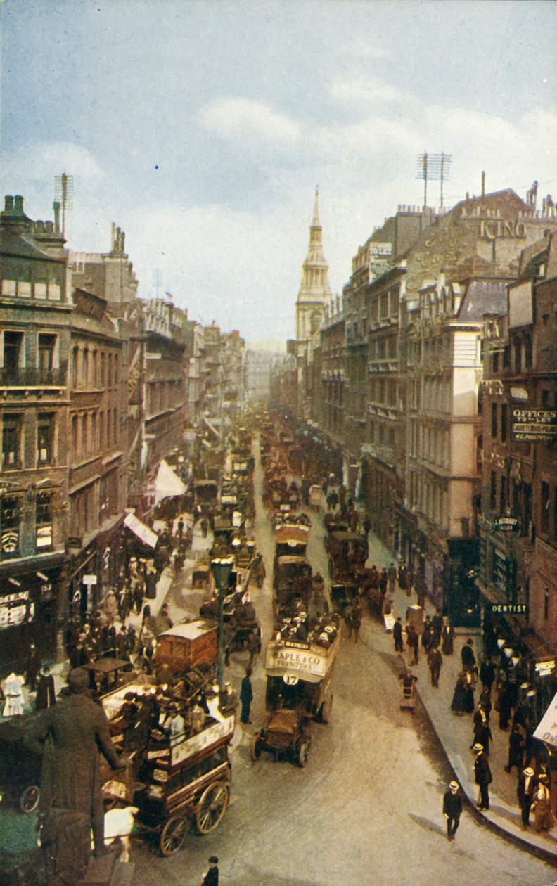 Cheapside, Londres, c. 1910 de Unbekannt