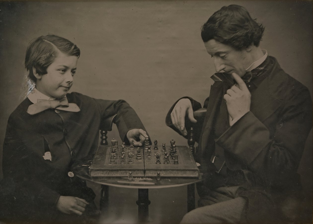 Jugadores de Ajedrez de Unbekannt