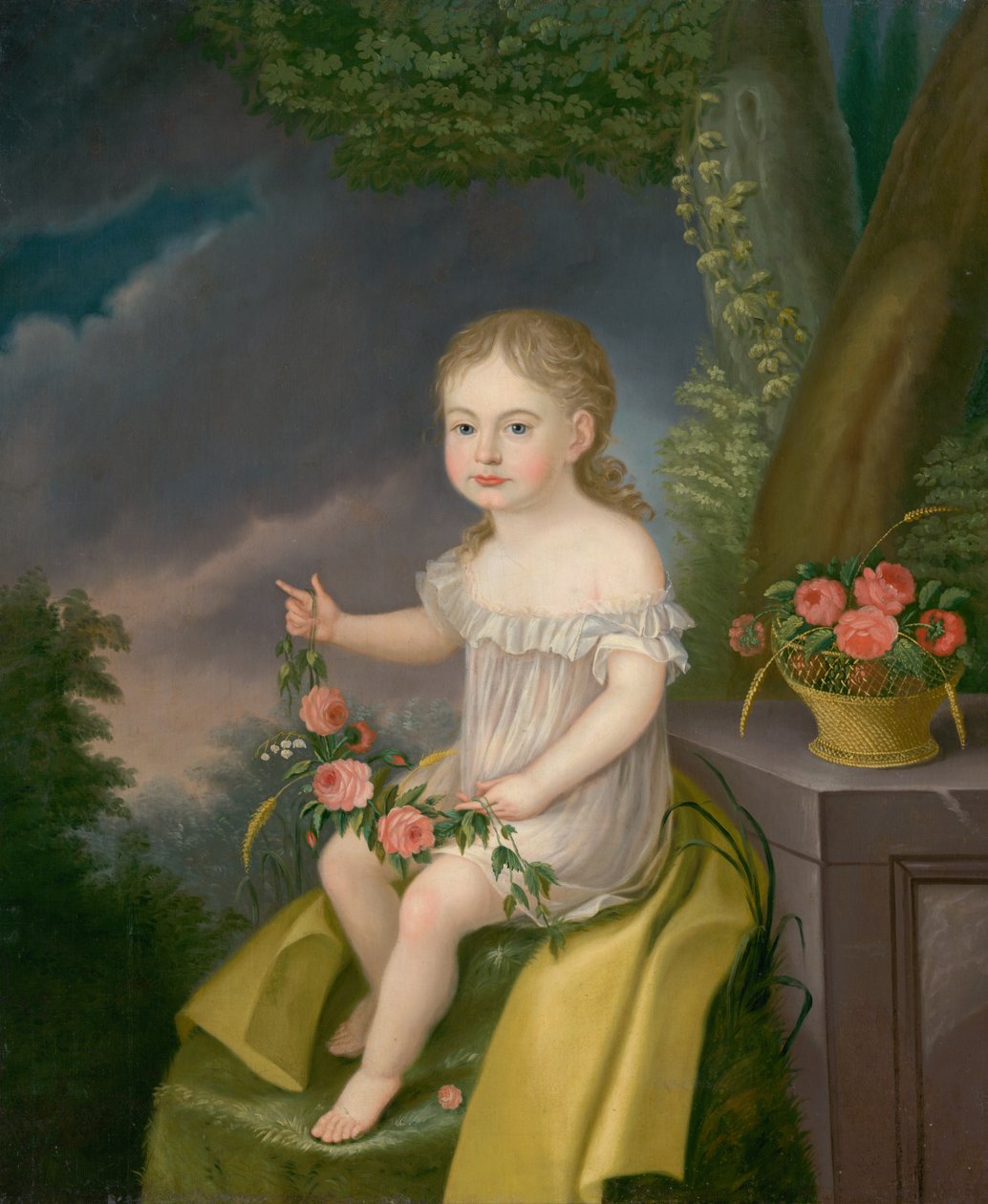 Niño con Flores de Unbekannt