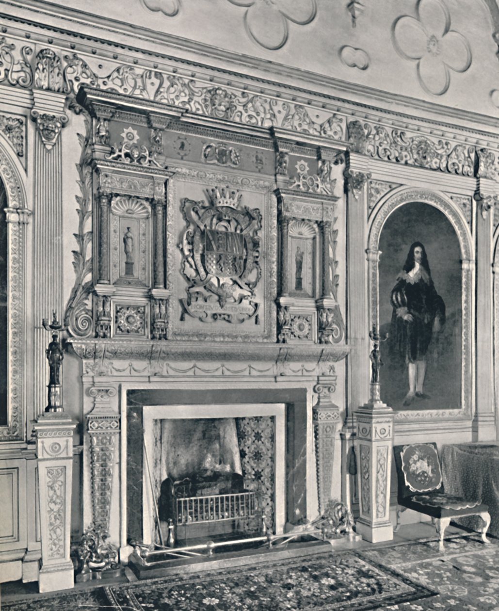Chimenea en Audley End, 1927 de Unbekannt