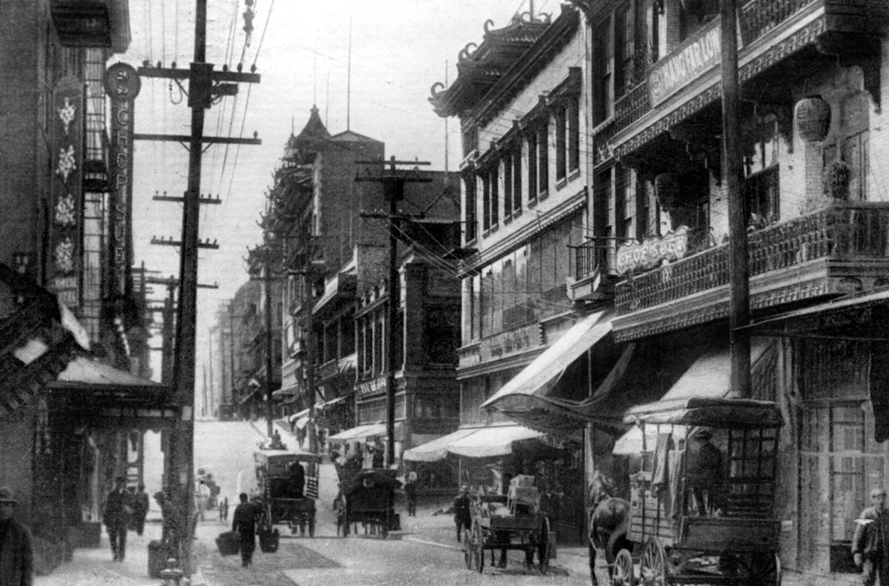 Chinatown, San Francisco, EE.UU., 1926 de Unbekannt
