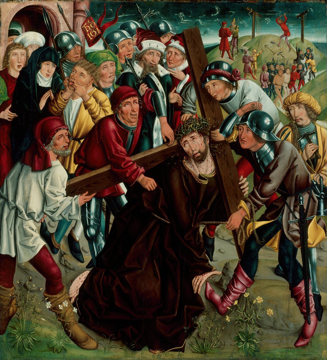 Cristo llevando la Cruz, c. 1490 de Unbekannt