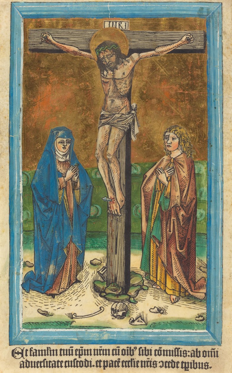 Cristo en la Cruz, 1485 de Unbekannt