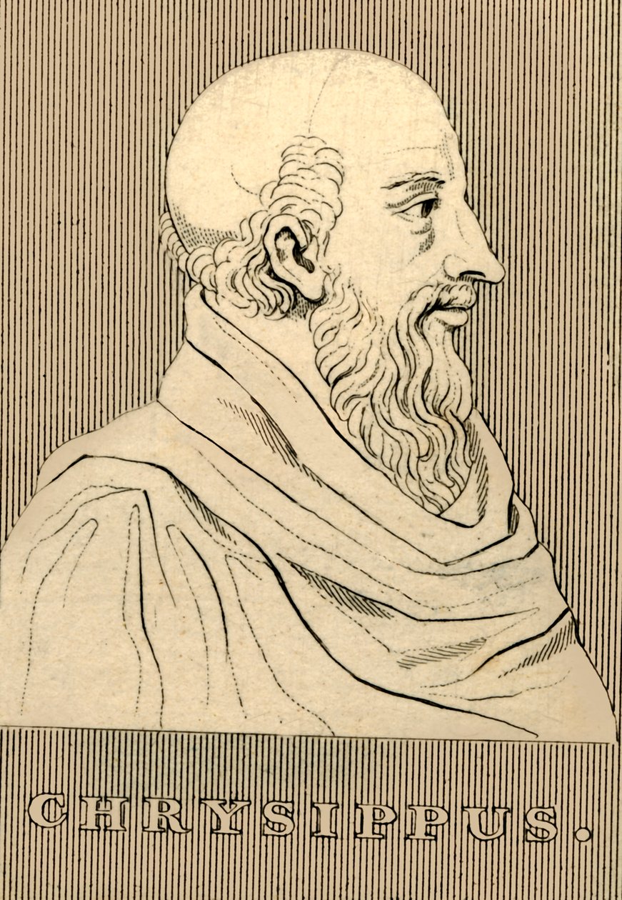 Crisipo, c. 279-206 a.C., 1830 de Unbekannt