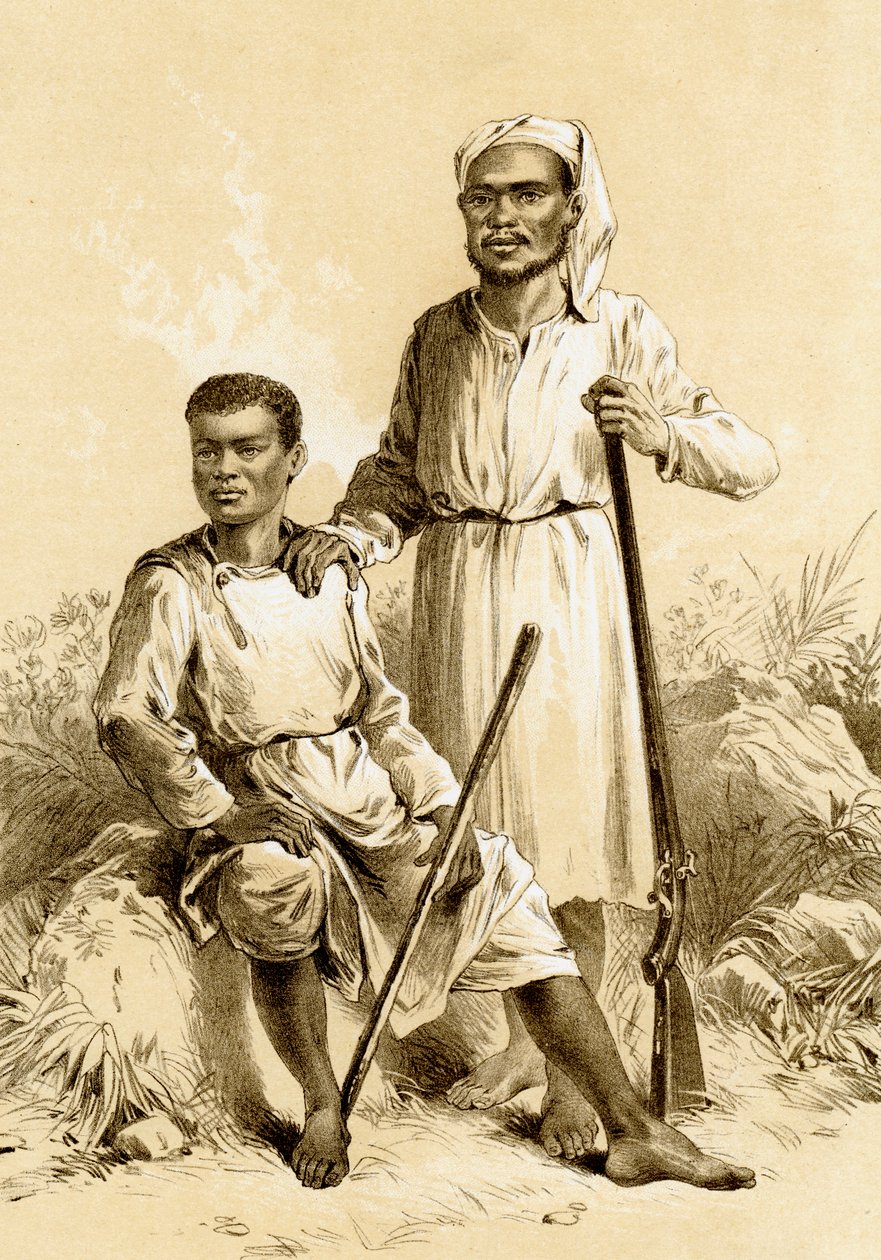 Chuma y Susi, siglo XIX de Unbekannt
