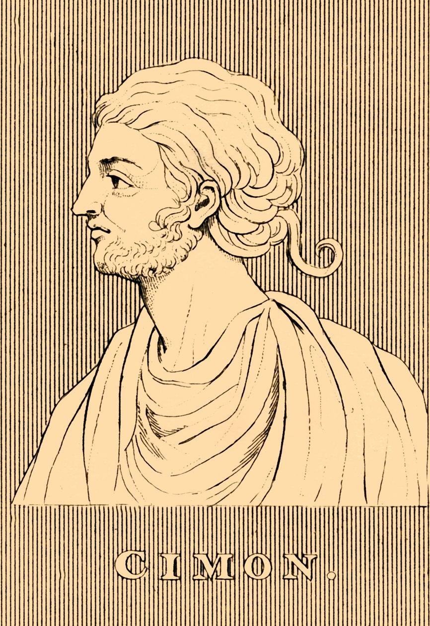 Cimón, c. 510-450 a.C., 1830 de Unbekannt