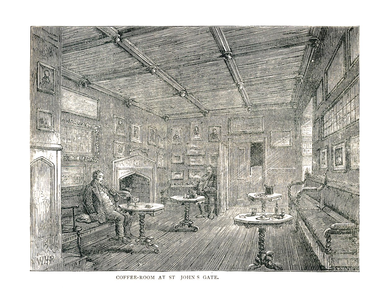 Sala de café en St. John
