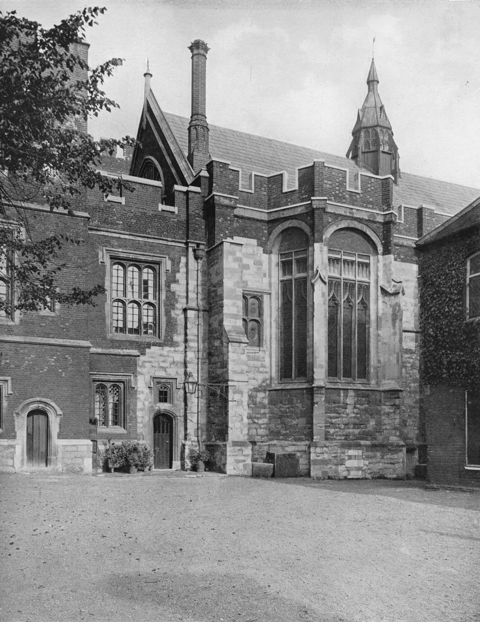 College Hall, desde Brewhouse Yard, 1926 de Unbekannt