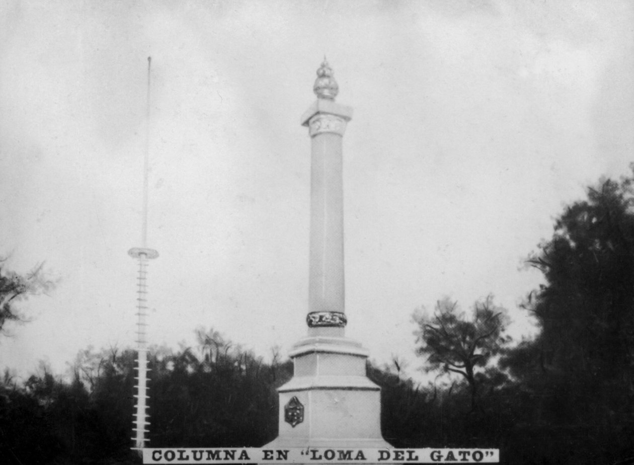 Columna en Loma del Gato, 1896 de Unbekannt