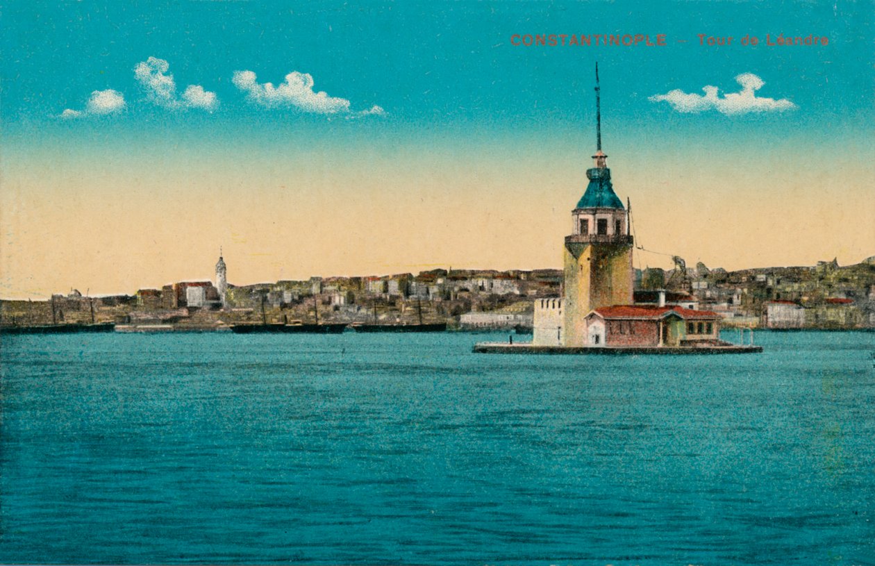 Constantinopla - Torre de Leandro de Unbekannt