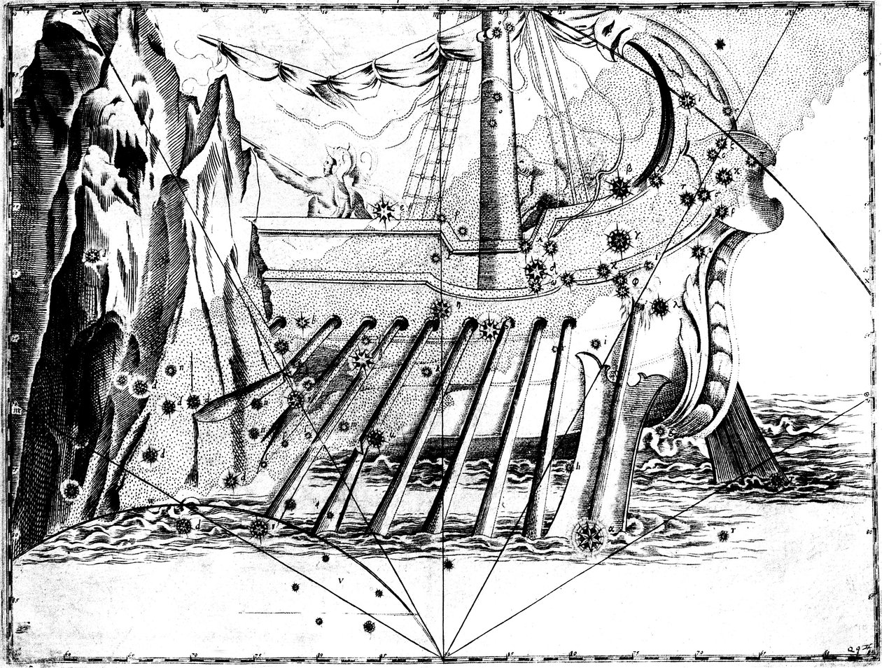 Constelación de Argo Navis de Unbekannt