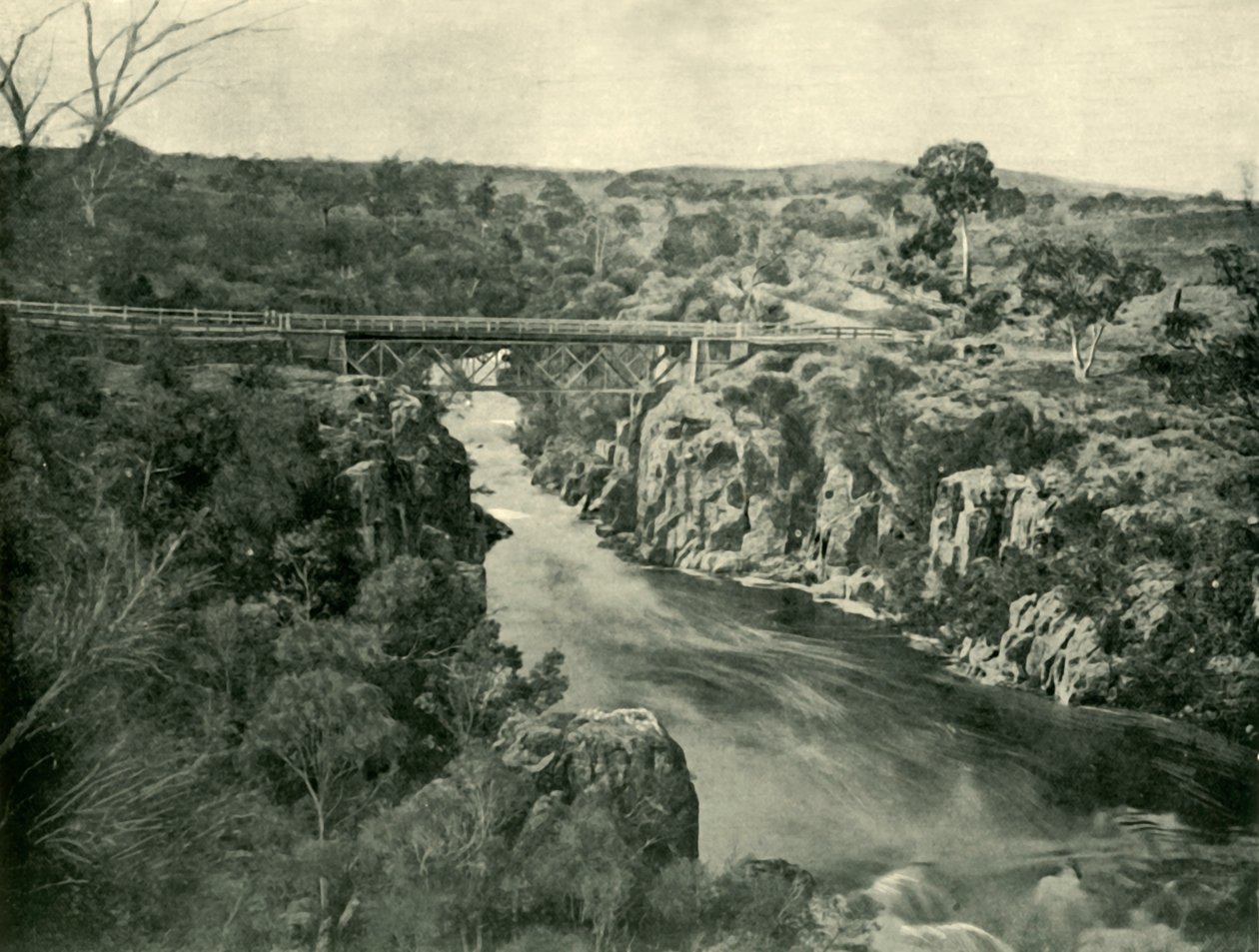 Corra Lynn, cerca de Launceston, 1901 de Unbekannt