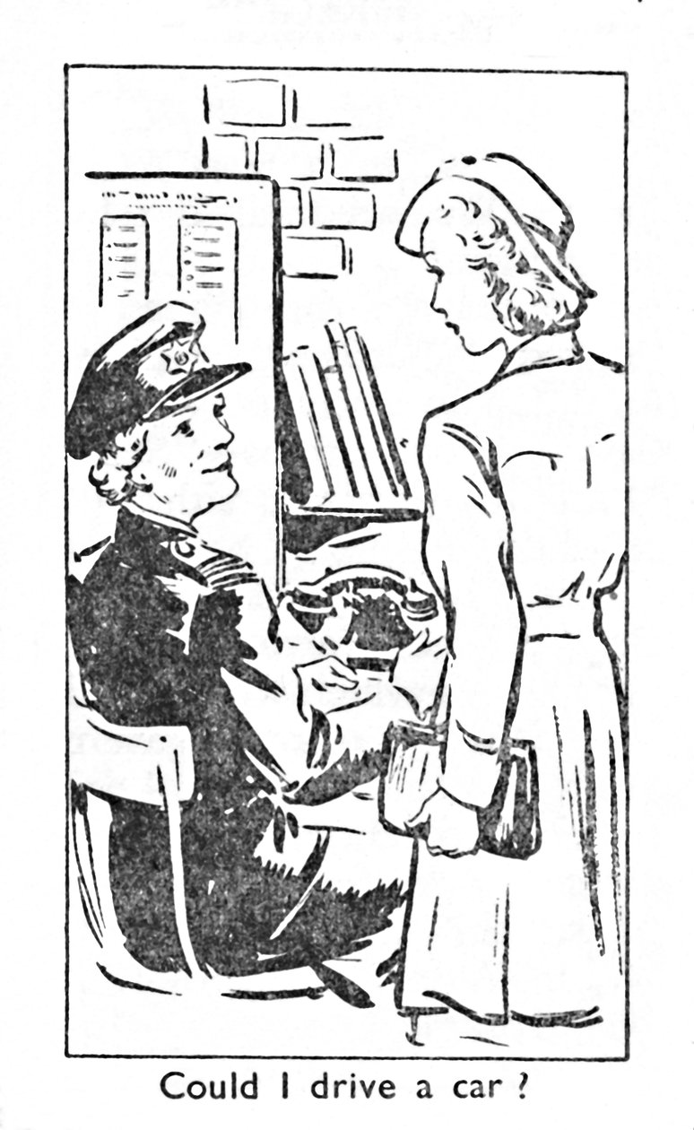 ¿Podría conducir un coche?, 1940 de Unbekannt