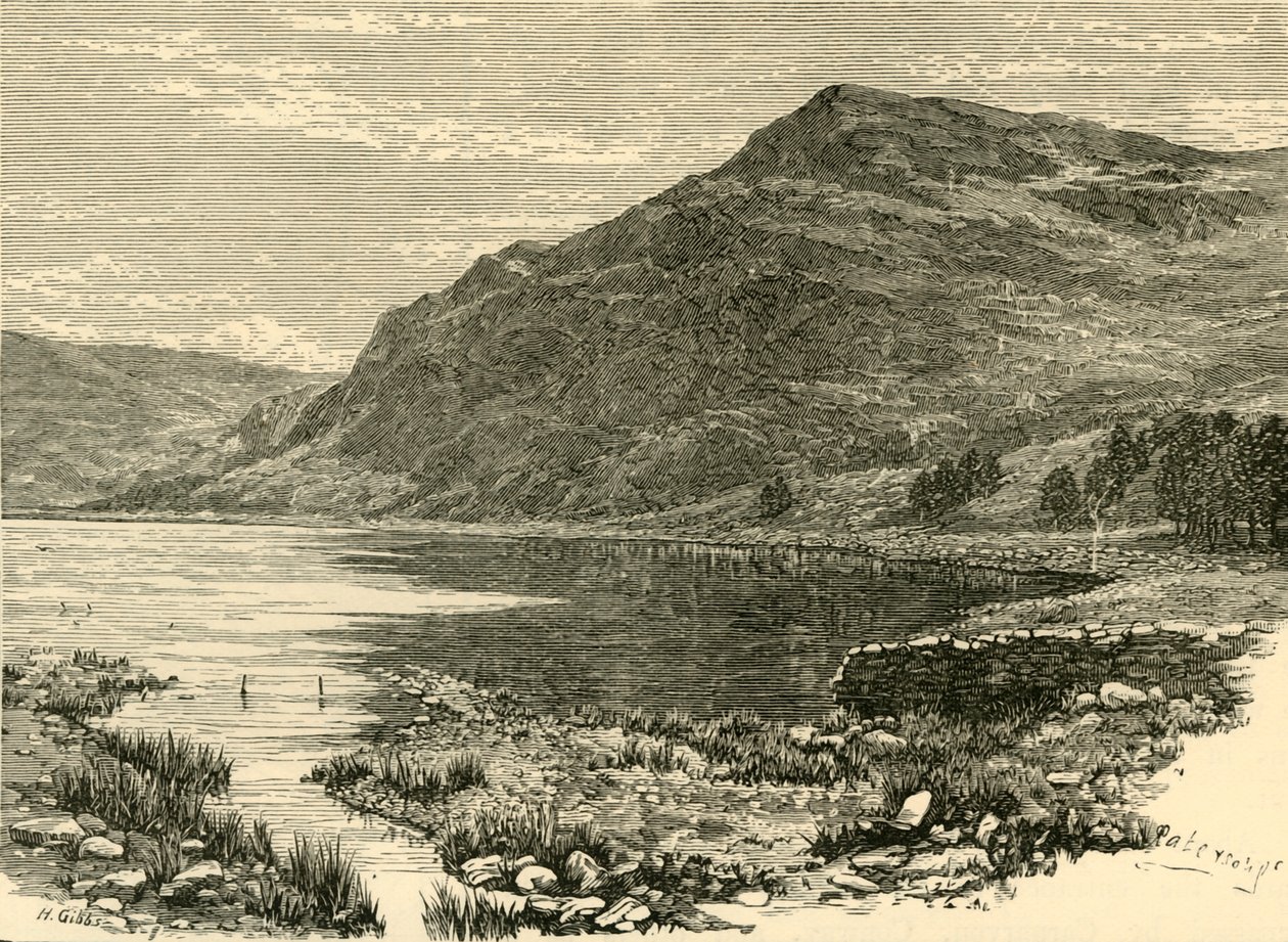 Lago Cwm Buchan y Craig-Y-Saith de Unbekannt