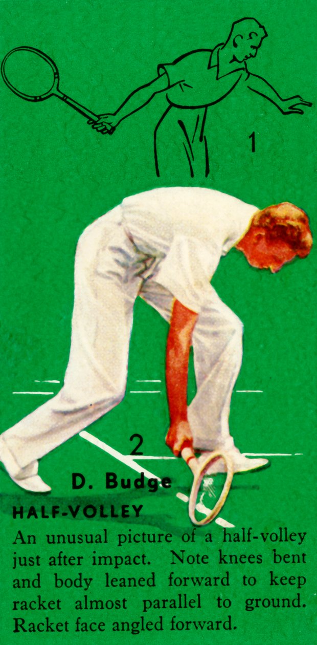 D. Budge - Media volea, c. 1935 de Unbekannt