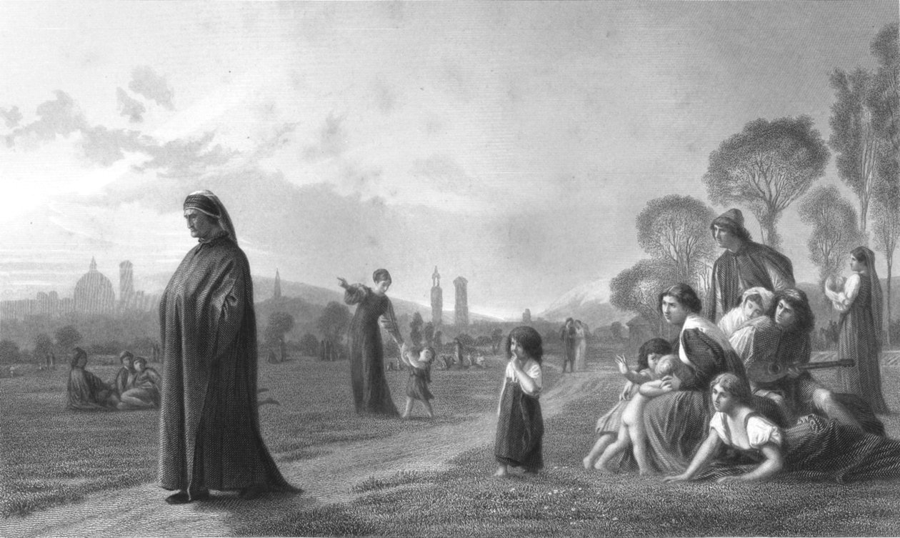 Dante, siglo XIX de Unbekannt