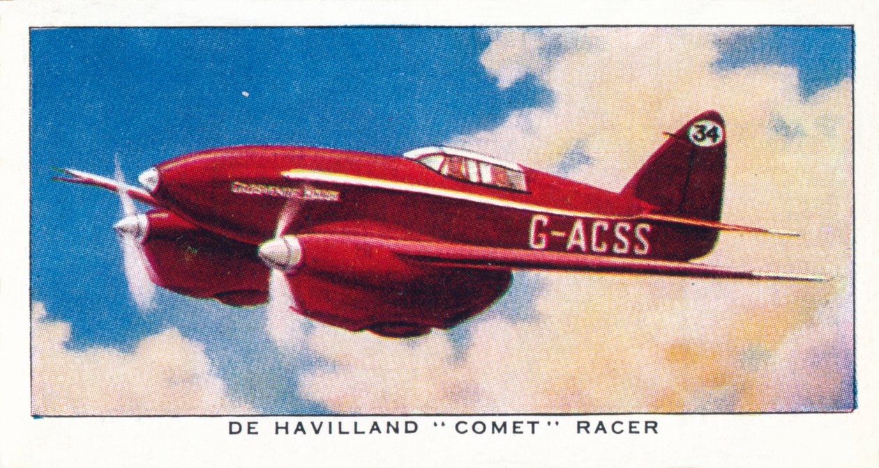 De Havilland Comet Racer, 1938 de Unbekannt