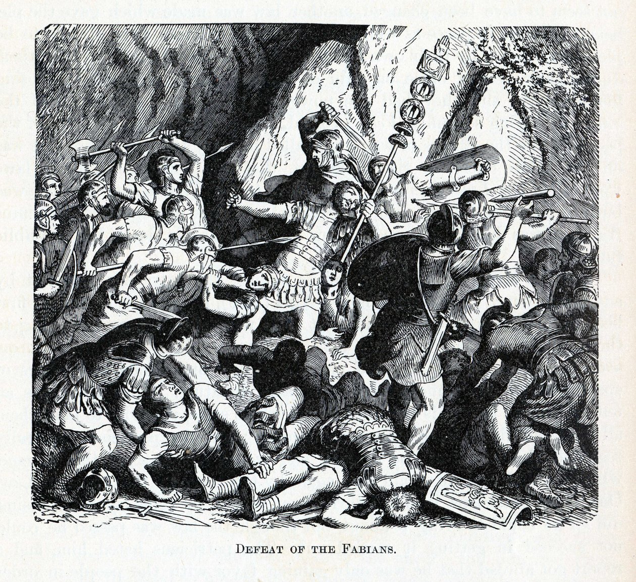Derrota de los Fabianos, 1882 de Unbekannt