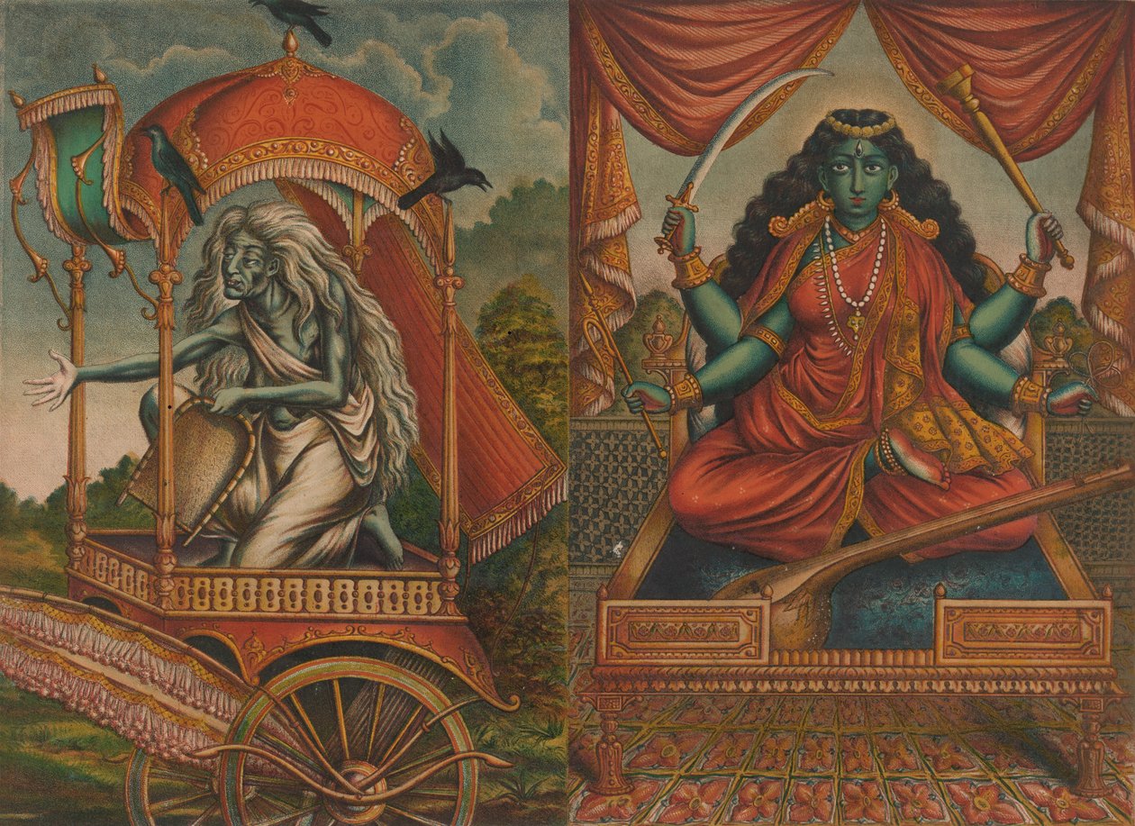 Dhumavati Matangi de Unbekannt
