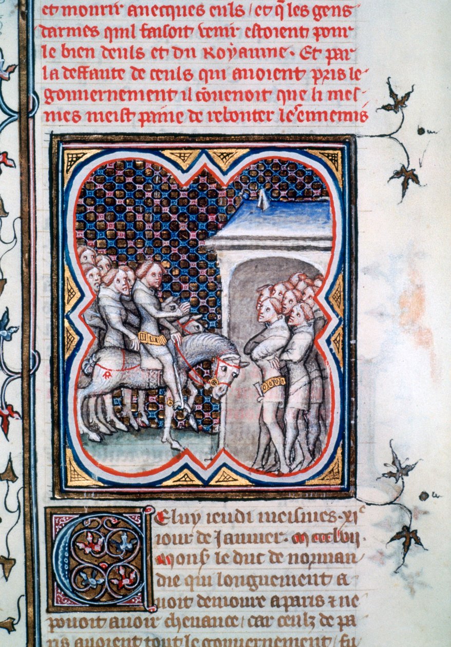 Discurso del Delfín Carlos, 1358 de Unbekannt