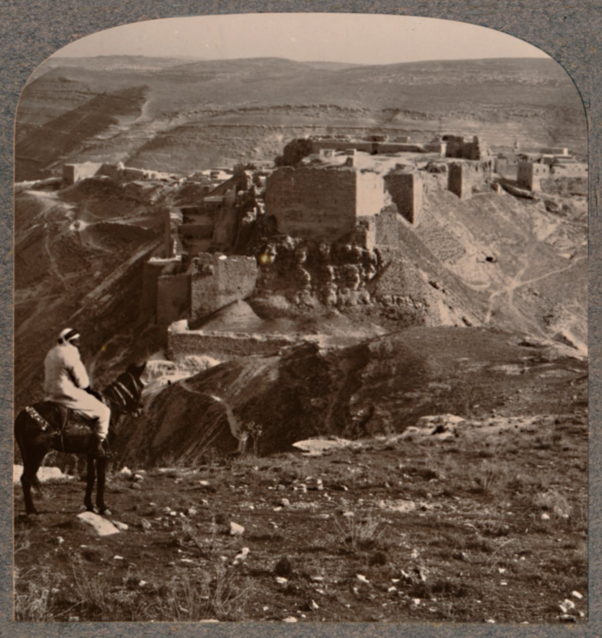 Vista distante de El Burak, c1900 de Unbekannt