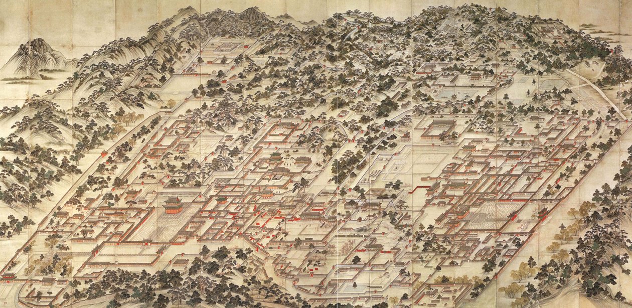 Pintura de los Palacios Orientales, c.1830 de Unbekannt