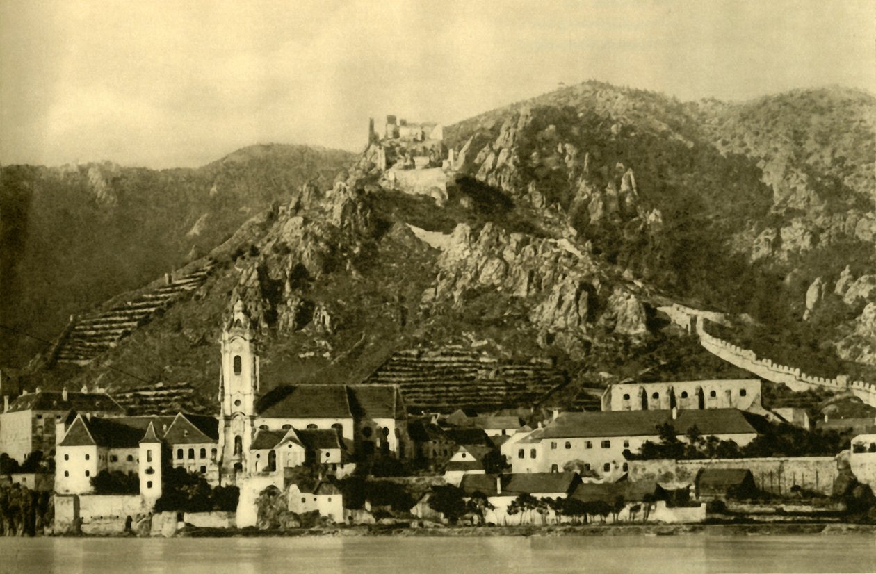 Dürnstein, Wachau, Baja Austria, c1935 de Unbekannt