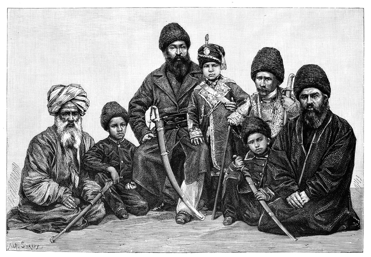 Jefes Durrani, Afganistán de Unbekannt