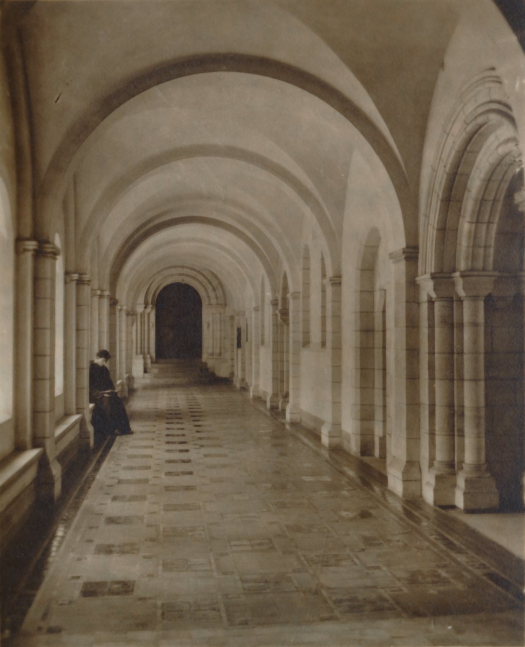 Claustro Este, Abadía de Buckfast, finales del siglo XIX-principios del siglo XX de Unbekannt