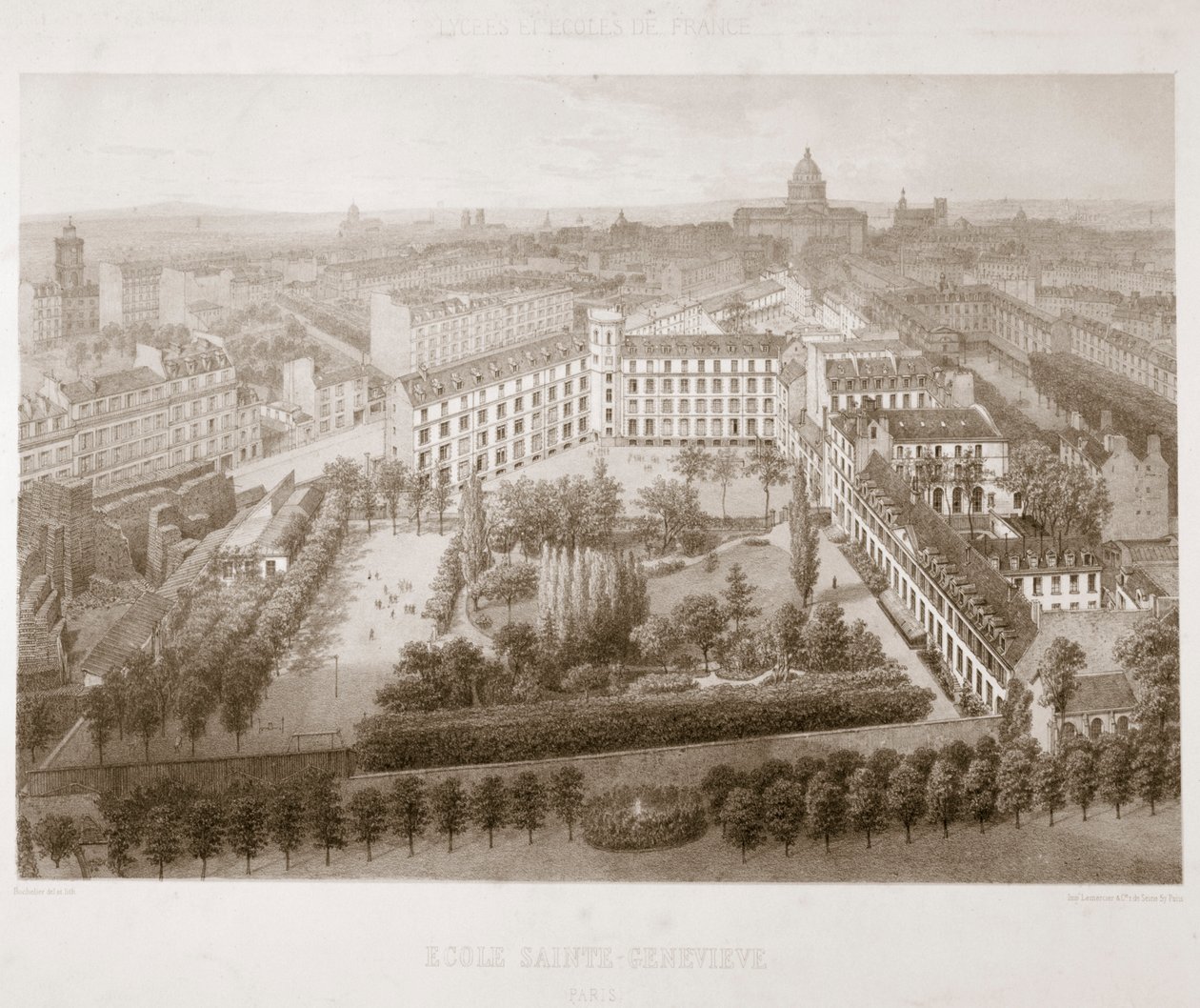 Ecole Sainte Genevieve, París, 1867 de Unbekannt