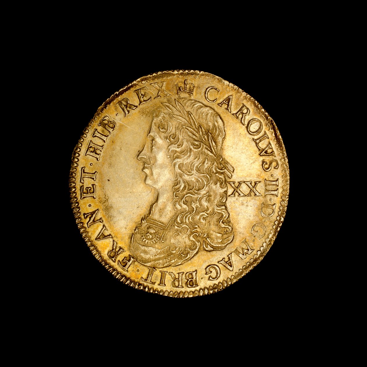 Moneda inglesa de doble corona de oro de Unbekannt