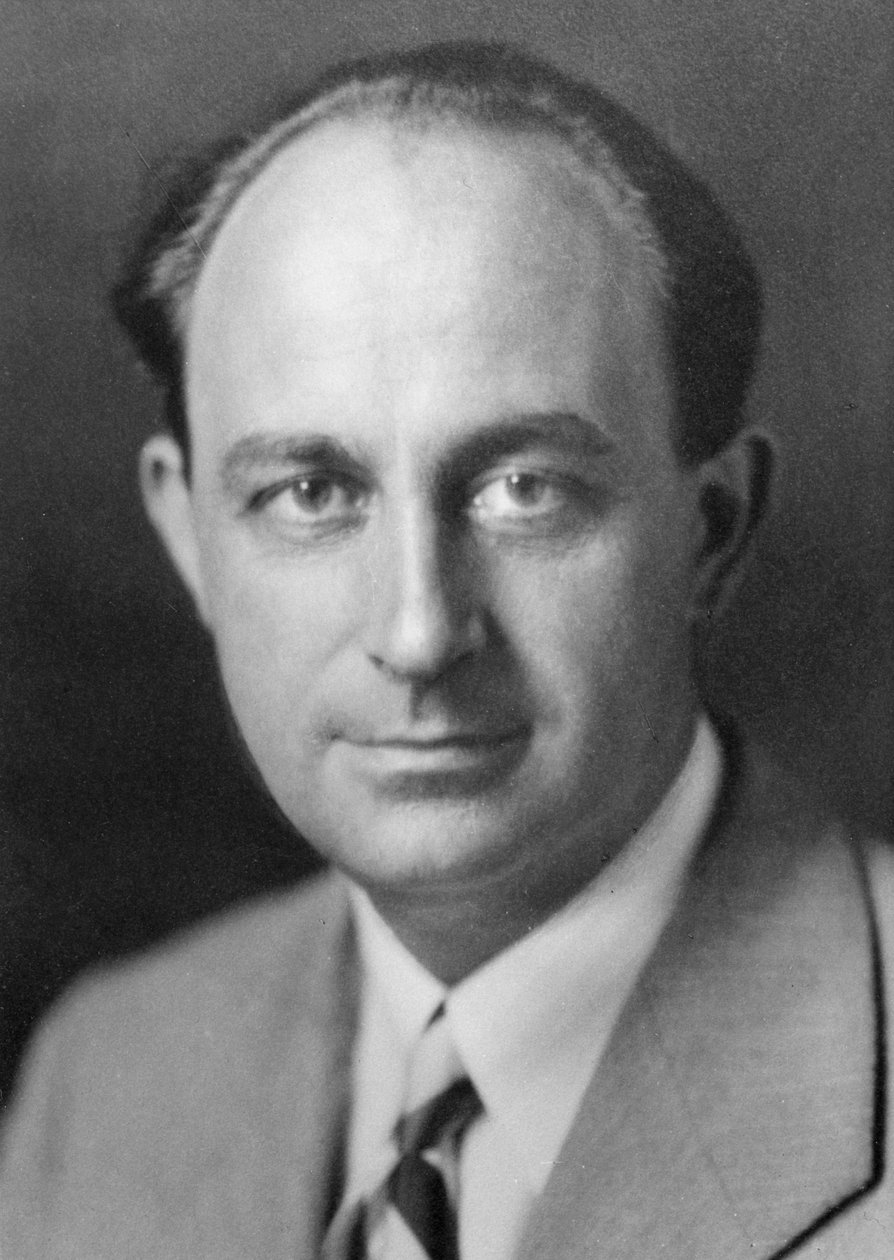 Enrico Fermi, físico nuclear estadounidense nacido en Italia, c1938 de Unbekannt